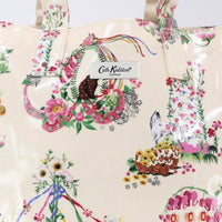 Cath Kidston キャスキッドソン トートバッグ N07909 LARGE BOOKBAG SUMMER PARADE ECRU