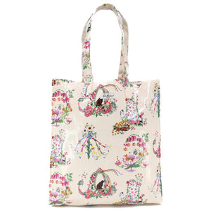 Cath Kidston キャスキッドソン トートバッグ N07909 LARGE BOOKBAG SUMMER PARADE ECRU