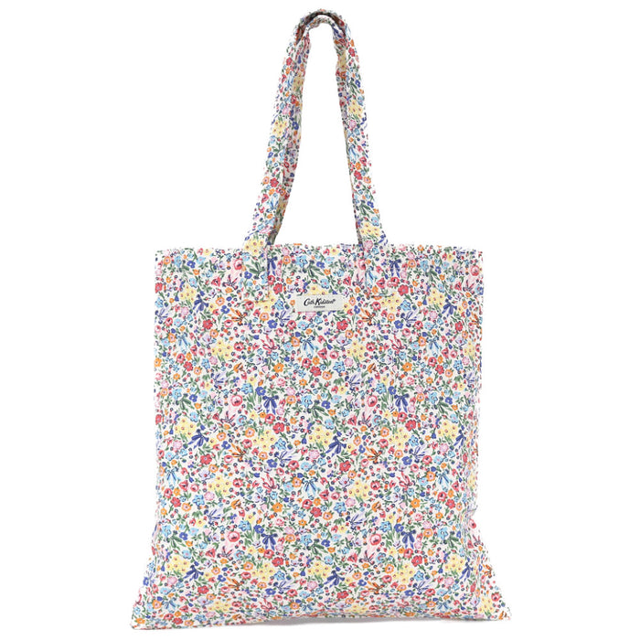 Cath Kidston キャスキッドソン トートバッグ Q79909 LARGE BOOKBAG HARMONY DITSY ECRU&BLUE&YELLOW