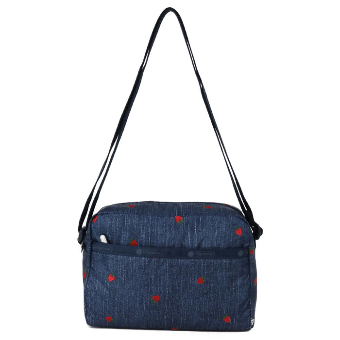 LeSportsac レスポートサック ショルダーバッグ 2434 DANIELLA CROSSBODY U228 DENIM STRAWBERRY