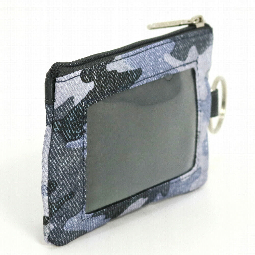 レスポートサック IDカードケース LeSportsac CAMO CANVAS INDIGO 2437