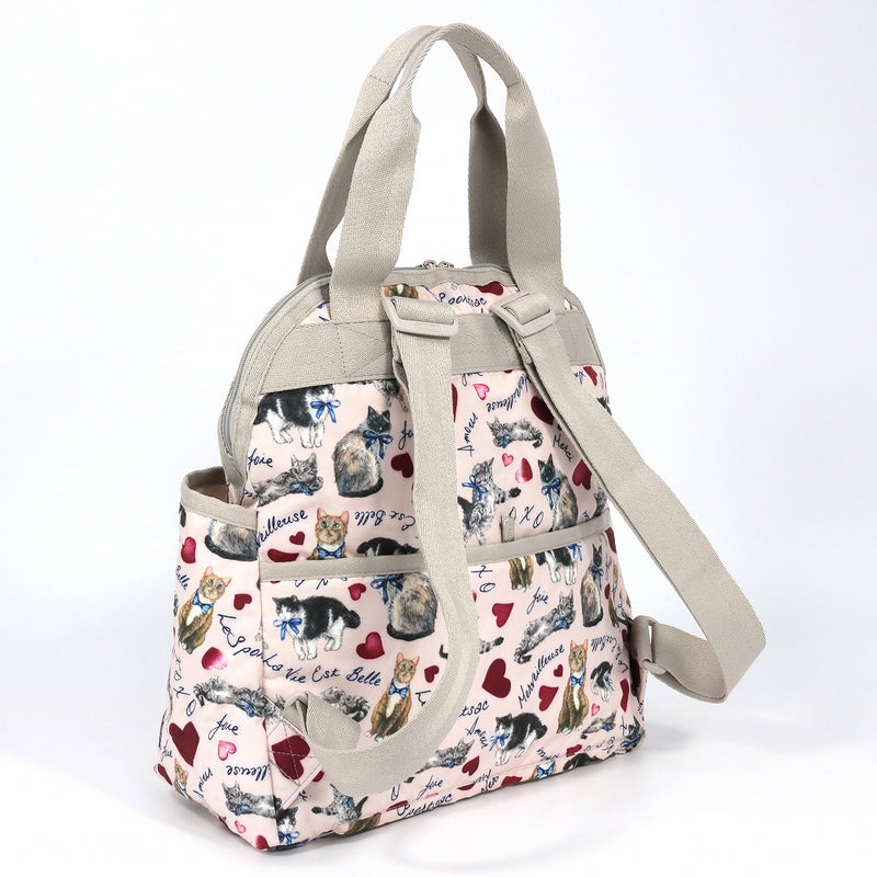 LeSportsac レスポートサック リュックサック 2442 DOUBLE TROUBLE BACKPACK E479 AMOUR HEART