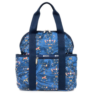 LeSportsac レスポートサック リュックサック 2442 DOUBLE TROUBLE BACKPACK E480 CAROUSEL CHORDS