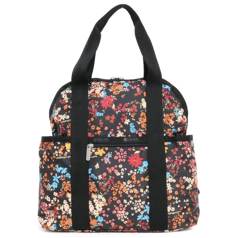 LeSportsac レスポートサック リュックサック 2442 DOUBLE TROUBLE BACKPACK E716 FLORAL SPICE