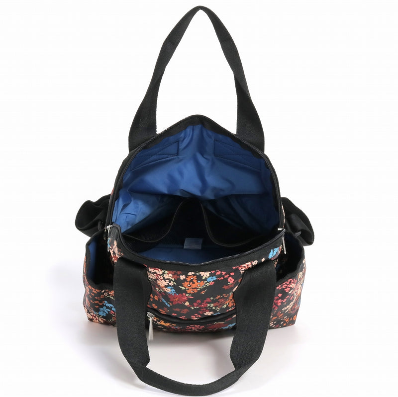 LeSportsac レスポートサック リュックサック 2442 DOUBLE TROUBLE BACKPACK E716 FLORAL SPICE