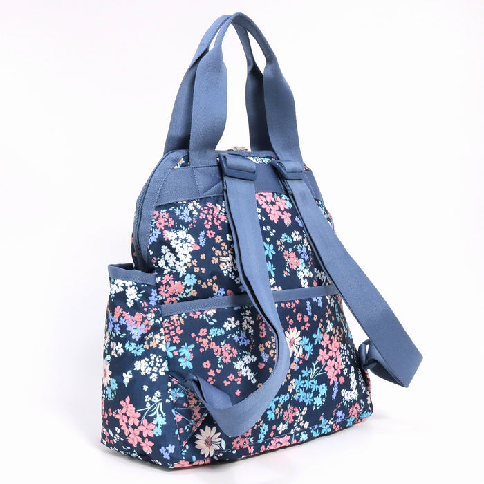 LeSportsac レスポートサック リュックサック 2442 DOUBLE TROUBLE BACKPACK E718 FLORAL SPRINKLE