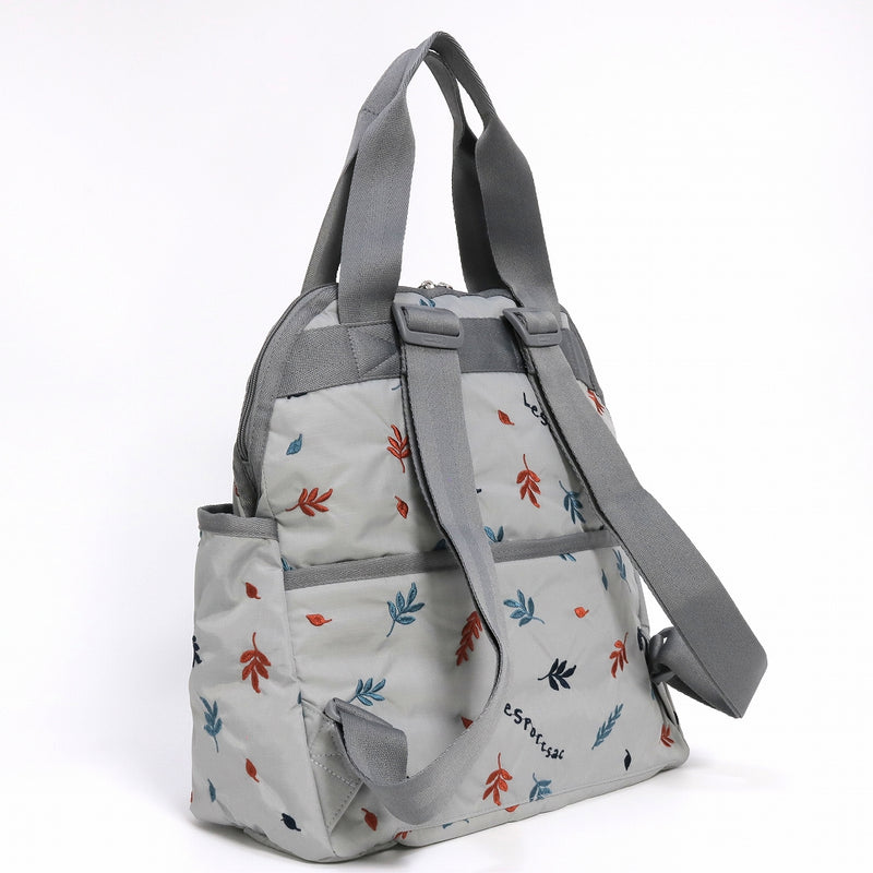 LeSportsac レスポートサック リュックサック 2442 DOUBLE TROUBLE BACKPACK E733 FALLING LEAVES EMBROIDERY