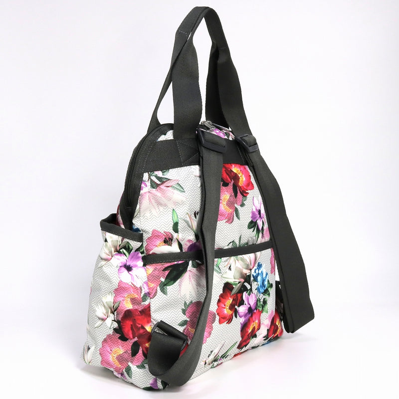 LeSportsac レスポートサック リュックサック 2442 DOUBLE TROUBLE BACKPACK E776 PHOTO BLOOMS