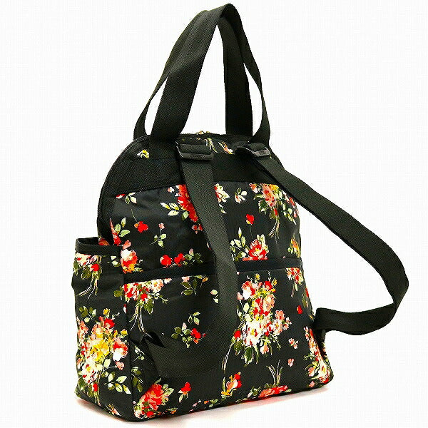 レスポートサック リュックサック レディース LeSportsac DOUBLE TROUBLE BACKPACK GARDEN ROSE