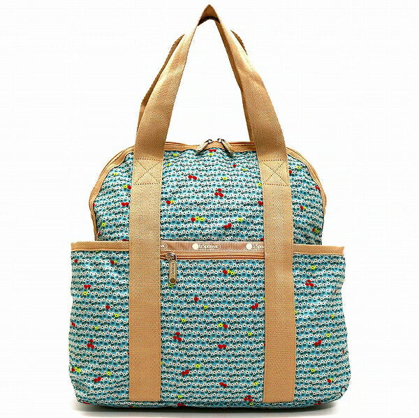 レスポートサック リュックサック LeSportsac DOUBLE TROUBLE BACKPACK BLUE AFFINITY