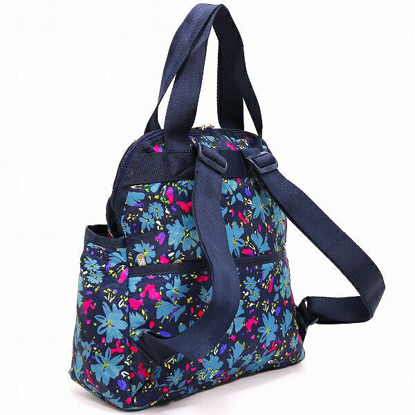 レスポートサック リュックサック LeSportsac DOUBLE TROUBLE BACKPACK BLOWOUT FLORAL