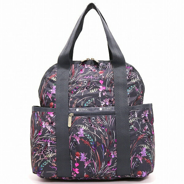 レスポートサック リュックサック LeSportsac DOUBLE TROUBLE BACKPACK WINDSWEPT FLORAL SHADOW