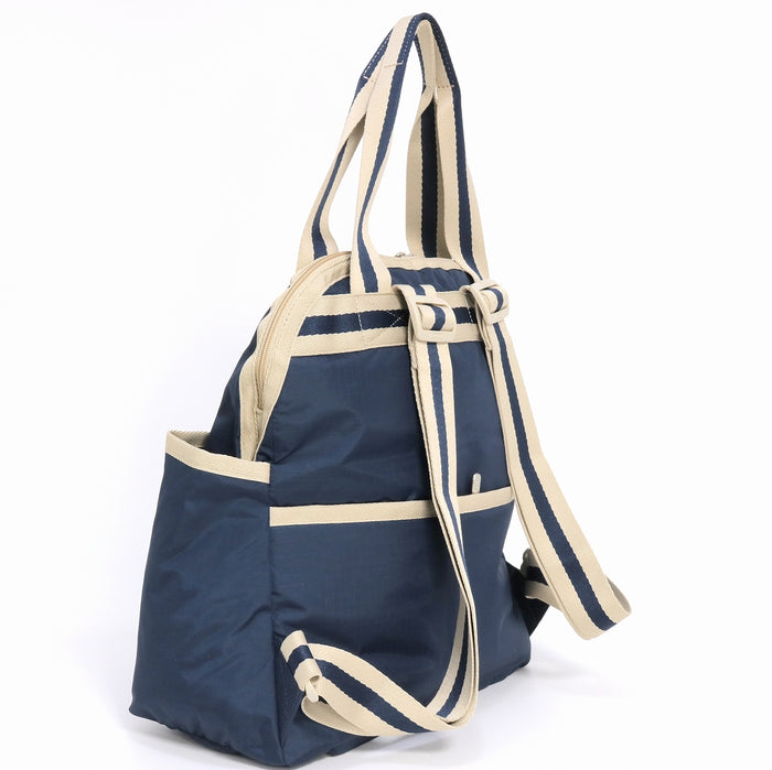 LeSportsac レスポートサック リュックサック 2442 DOUBLE TROUBLE BACKPACK R087 CLASSIC NAVY