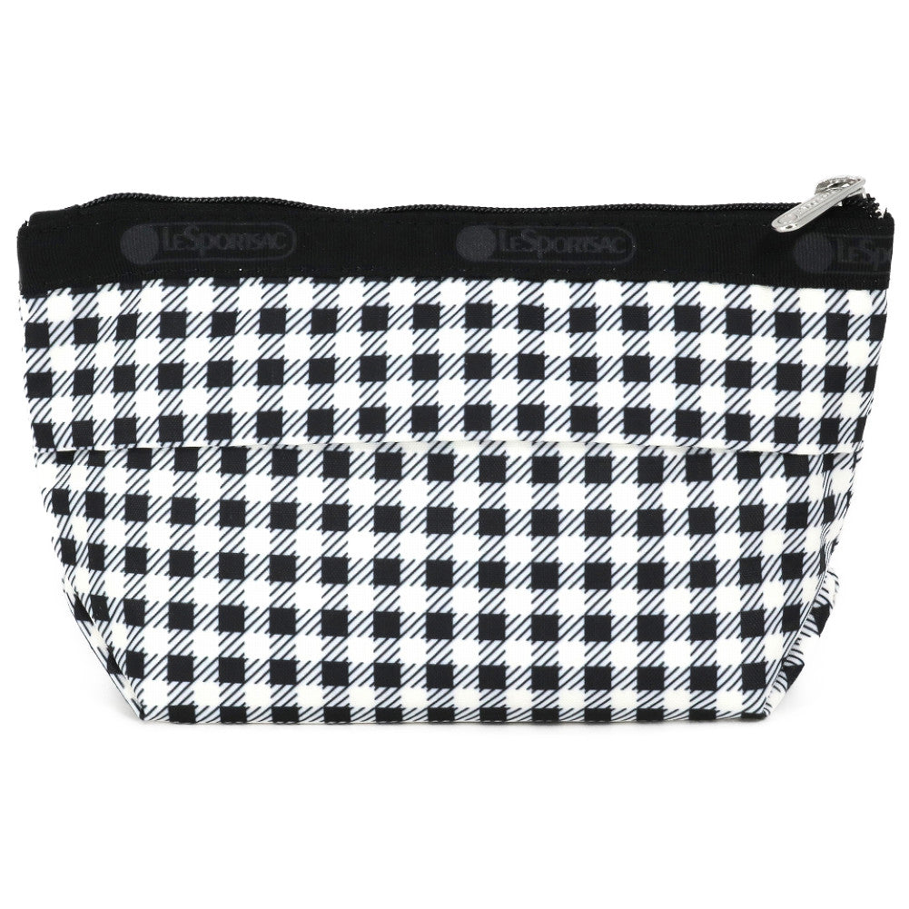 LeSportsac レスポートサック ポーチ 2724 SMALL SLOAN COSMETIC U254 GINGHAM CHECK NOIR