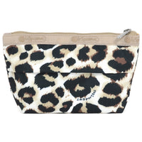 LeSportsac レスポートサック ポーチ 2724 SMALL SLOAN COSMETIC U299 FLAXEN LEOPARD