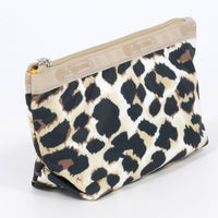 LeSportsac レスポートサック ポーチ 2724 SMALL SLOAN COSMETIC U299 FLAXEN LEOPARD