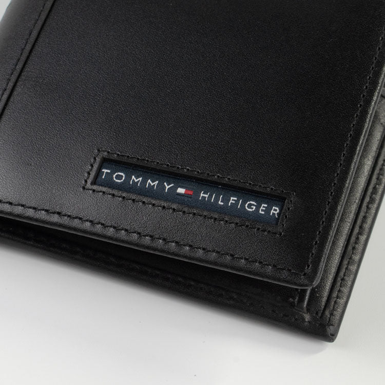 トミーヒルフィガー 財布 31TL25X023 メンズ 二つ折り財布 レザー 