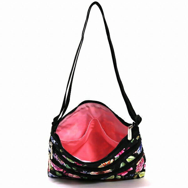 レスポートサック ショルダーバッグ レディース 斜めがけ 大人 LeSportsac QUINN BAG MOONLIT GARDEN