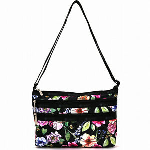 レスポートサック ショルダーバッグ レディース 斜めがけ 大人 LeSportsac QUINN BAG MOONLIT GARDEN