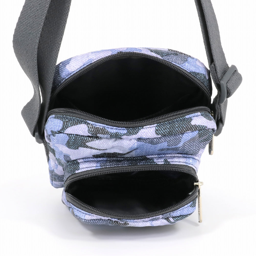 LeSportsac レスポートサック ショルダーバッグ 3377 CHARLIE CROSSBODY F545 CAMO CANVAS INDIGO