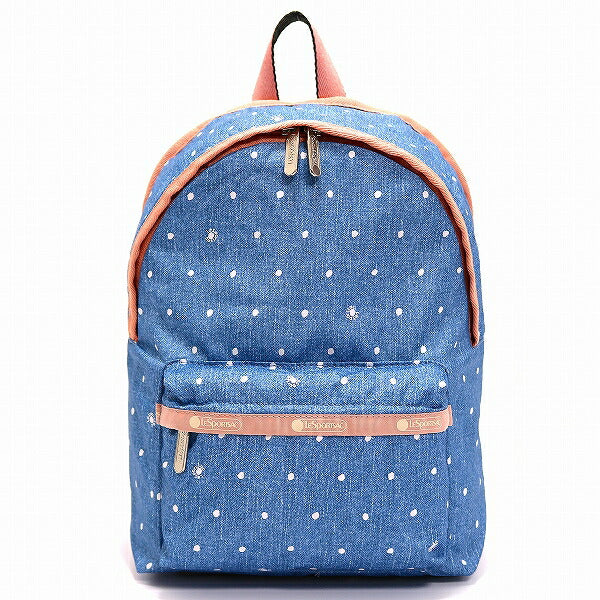 レスポートサック リュックサック LeSportsac SM HOLLIS BACKPACK DENIM DOT