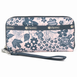 LeSportsac レスポートサック ラウンドファスナー 長財布 3462 TECH WALLET WRISTLET E483 ROOKS AND ROSES