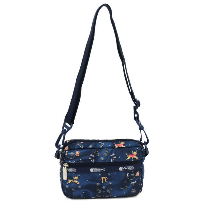 LeSportsac レスポートサック ショルダーバッグ 3470 CONVERTIBLE CROSSBODY BELT BAG E480 CAROUSEL CHORDS