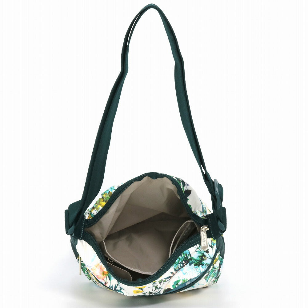 【LeSportsac】FLORESCENT FLORAL BLANC SMALL HOBO★関税込★ LeSportsac Florescent Floral Blanc Classic Hobo, Sunflowers
