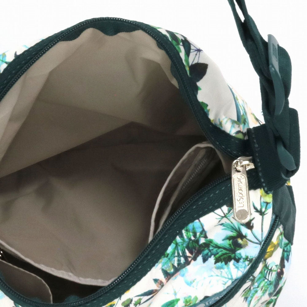 【LeSportsac】FLORESCENT FLORAL BLANC SMALL HOBO★関税込★ LeSportsac Florescent Floral Blanc Classic Hobo, Sunflowers