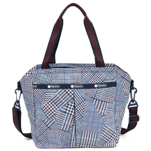 LeSportsac レスポートサック ショルダーバッグ 3801 SMALL EVER TOTE E712 PUZZLED PLAID