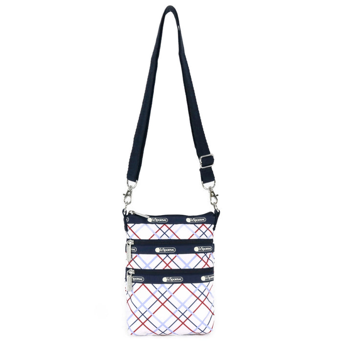 LeSportsac レスポートサック ショルダーバッグ 4007 3 ZIP CROSSBODY E839 MODERN TATTERSALL