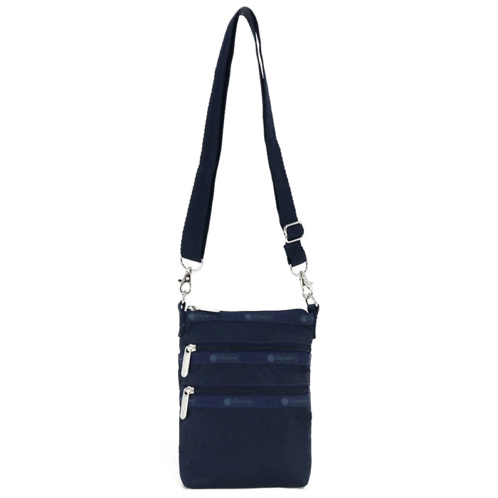 LeSportsac レスポートサック ショルダーバッグ 4007 3 ZIP CROSSBODY E850 COASTAL NAVY