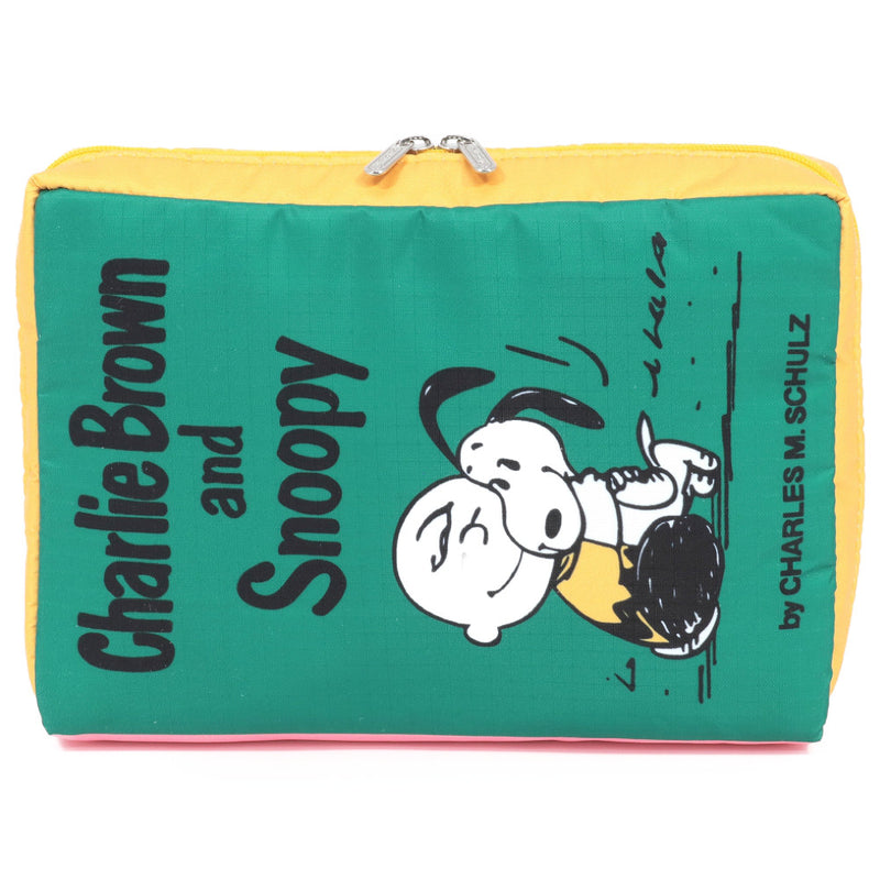 LeSportsac レスポートサック ポーチ 4225 BOOK POUCH E926 CHARLIE BROWN POUCH