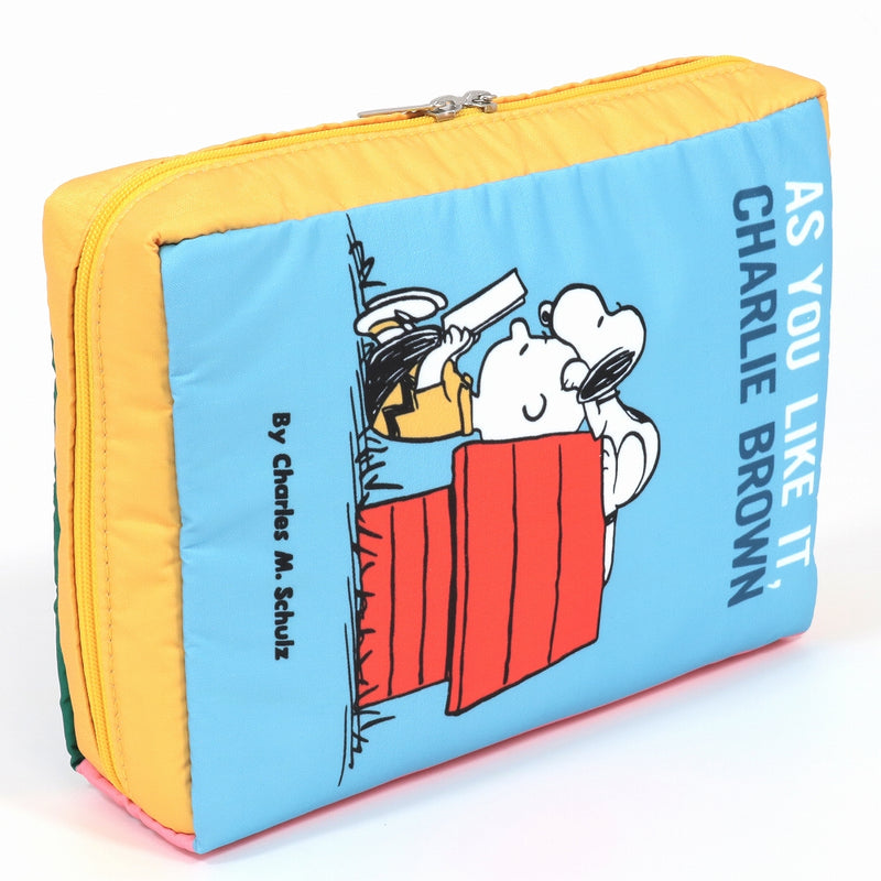 LeSportsac レスポートサック ポーチ 4225 BOOK POUCH E926 CHARLIE BROWN POUCH