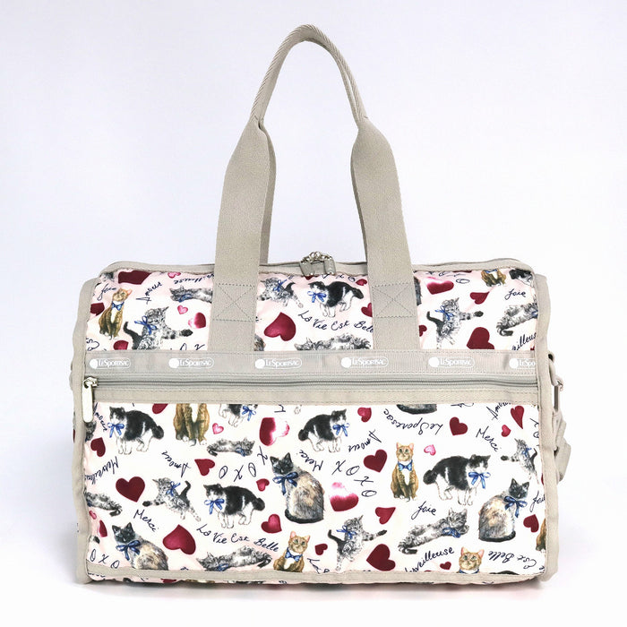 LeSportsac レスポートサック ボストンバッグ 4318 DELUXE MED WEEKENDER E479 AMOUR HEART