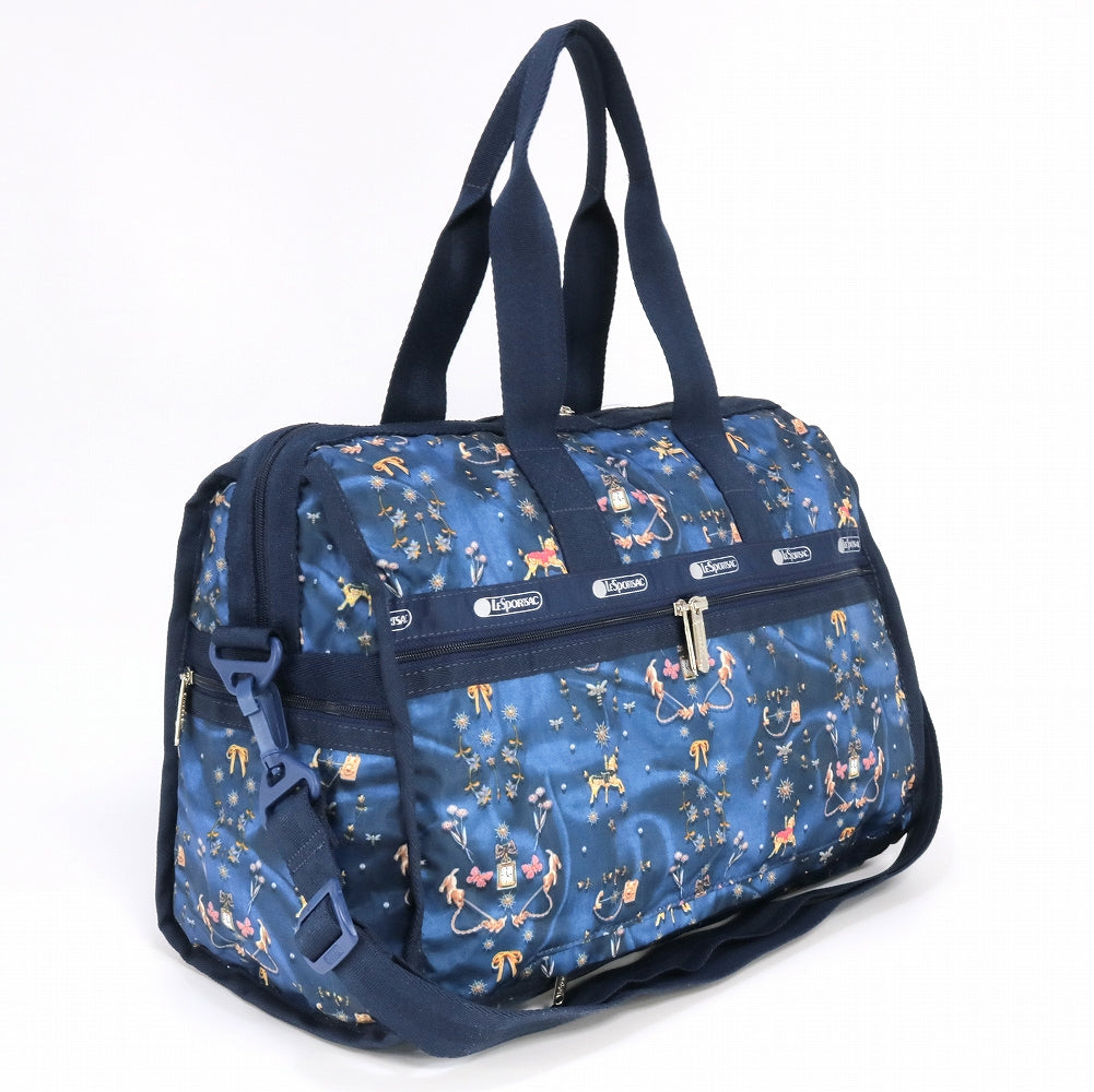 LeSportsac レスポートサック ボストンバッグ 4318 DELUXE MED WEEKENDER E480 CAROUSEL CHORDS