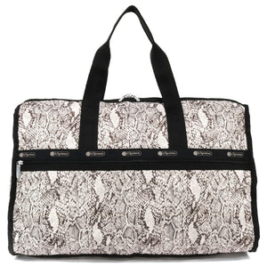 LeSportsac レスポートサック ボストンバッグ 4319 DELUXE LG WEEKENDER U275 CLASSIC PYTHON IVORY