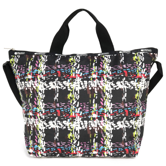 LeSportsac レスポートサック トートバッグ 4360 DELUXE EASY CARRY TOTE E474 RUNNING WEAVE