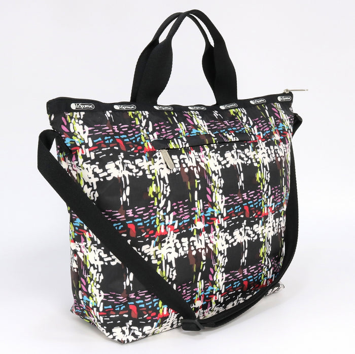 LeSportsac レスポートサック トートバッグ 4360 DELUXE EASY CARRY TOTE E474 RUNNING WEAVE