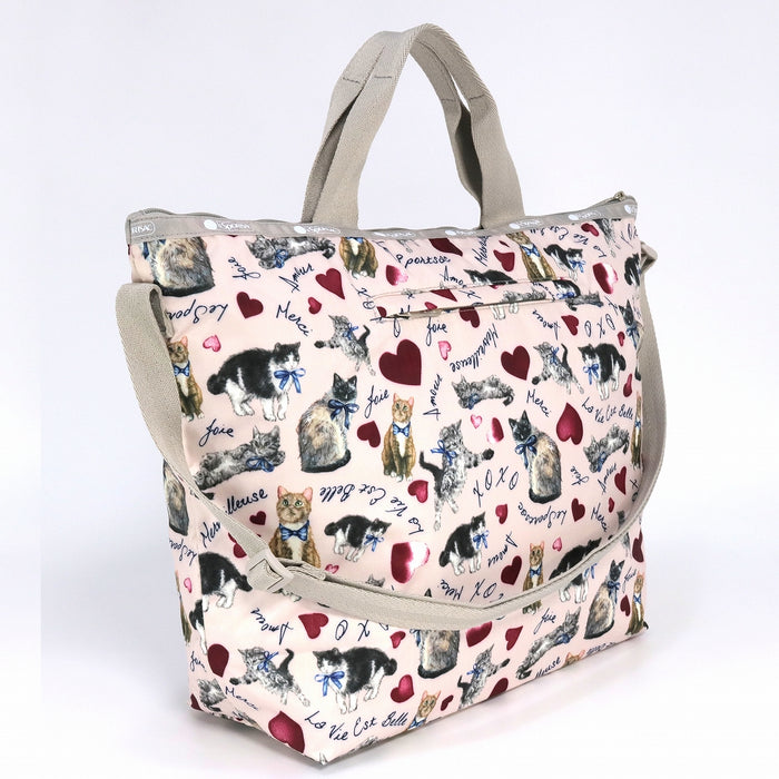 LeSportsac レスポートサック トートバッグ 4360 DELUXE EASY CARRY TOTE E479 AMOUR HEART