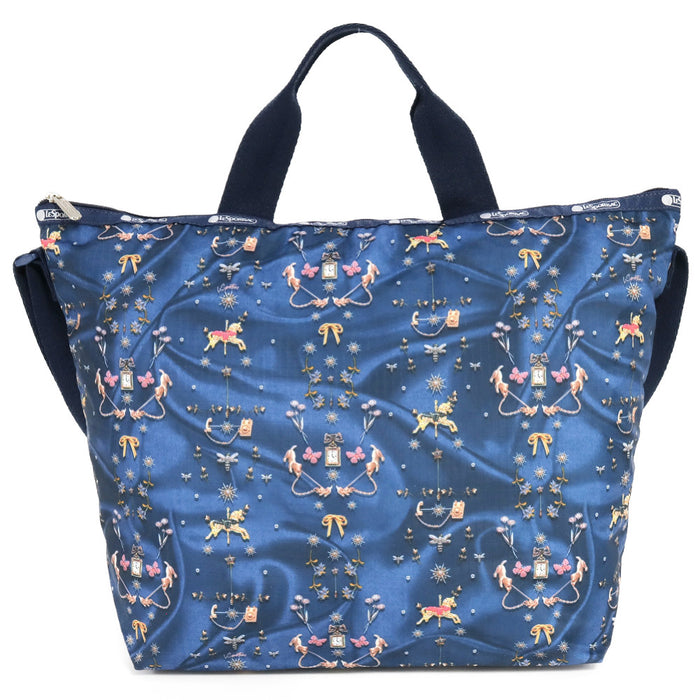 LeSportsac レスポートサック トートバッグ 4360 DELUXE EASY CARRY TOTE E480 CAROUSEL CHORDS
