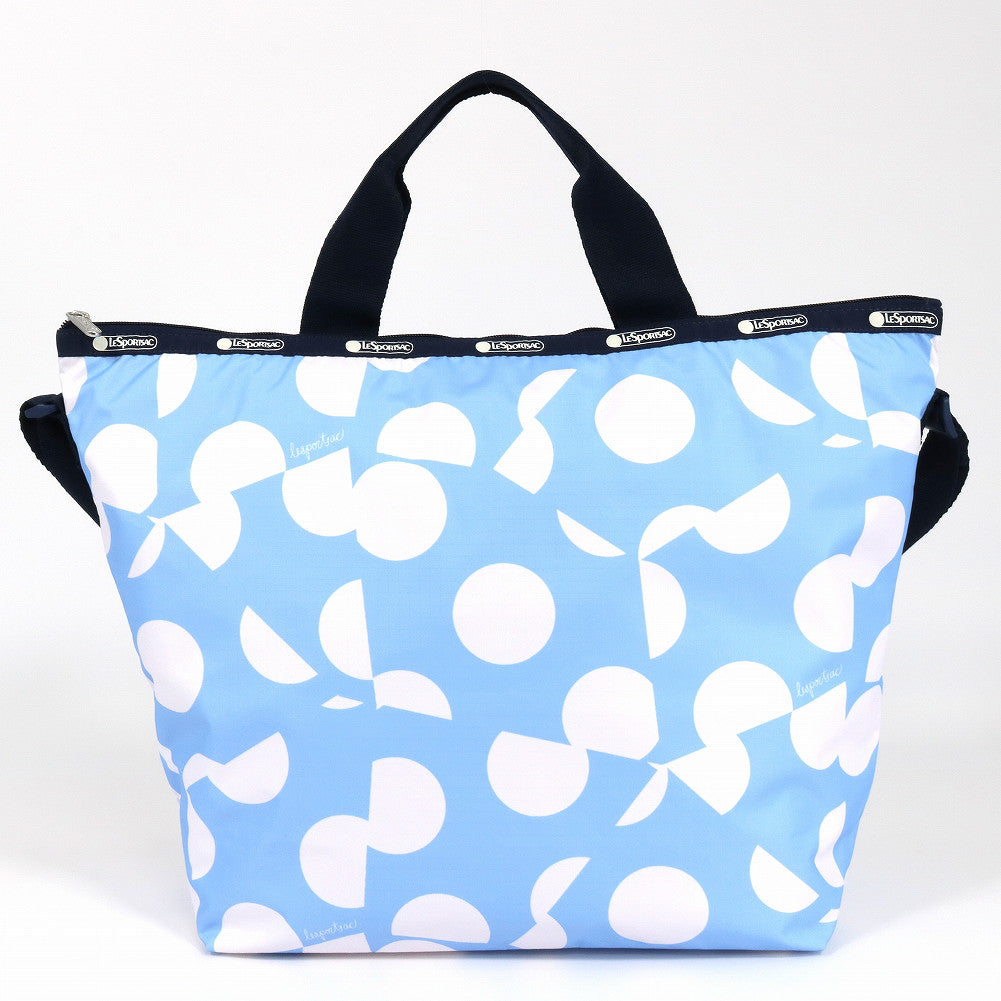 LeSportsac レスポートサック トートバッグ 4360 DELUXE EASY CARRY TOTE E878 GEOMETRIC SKY