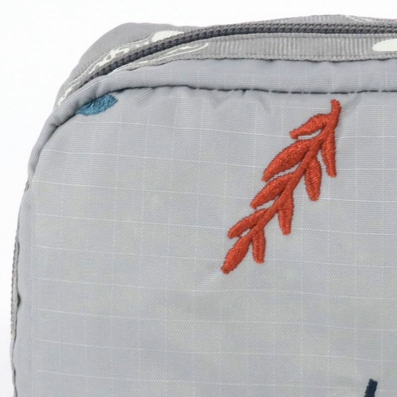 LeSportsac レスポートサック ポーチ 6511 RECTANGULAR COSMETIC E733 FALLING LEAVES EMBROIDERY