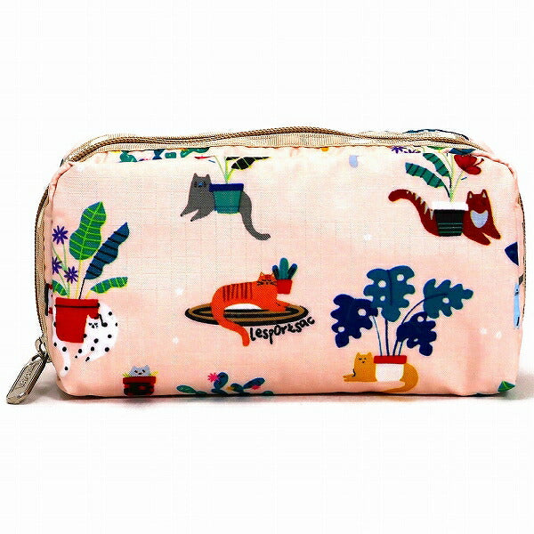 レスポートサック ポーチ レディース LeSportsac RECTANGULAR COSMETIC COMFY CATS