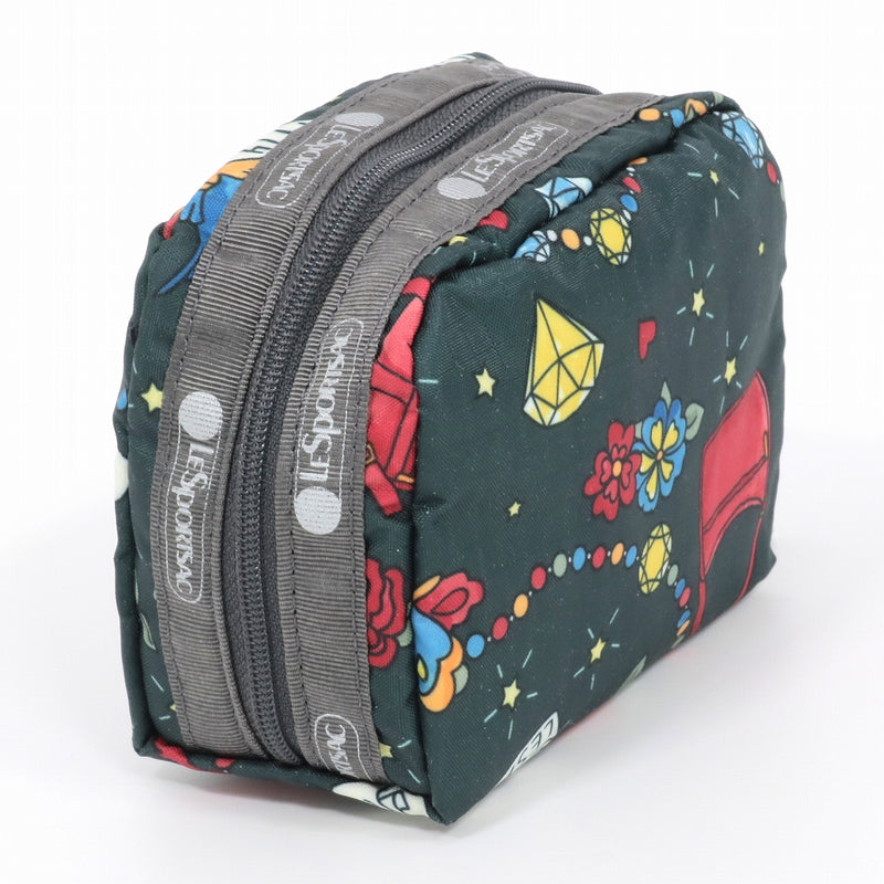 LeSportsac レスポートサック ポーチ 6701 SQUARE COSMETIC E465 KEEPSAKE MEMORY