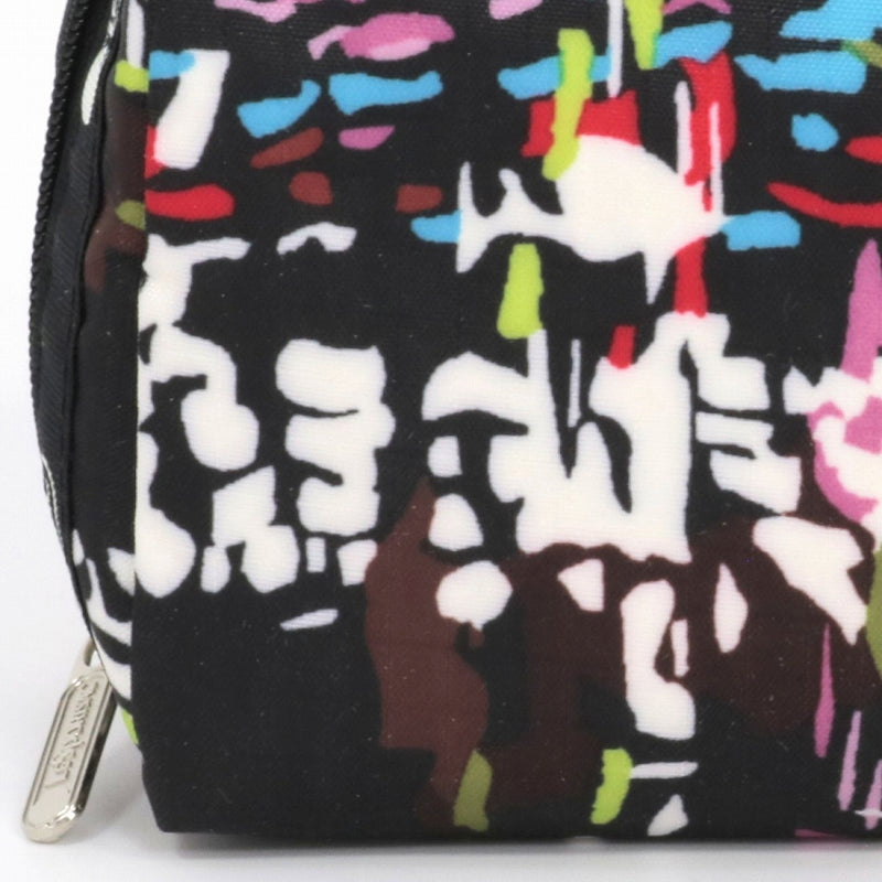 LeSportsac レスポートサック ポーチ 6701 SQUARE COSMETIC E474 RUNNING WEAVE