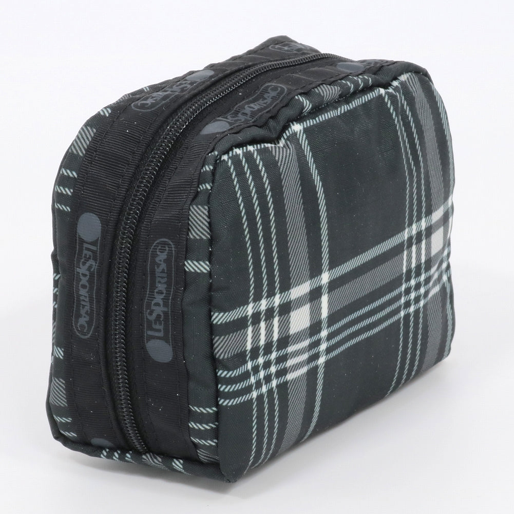 LeSportsac レスポートサック ポーチ 6701 SQUARE COSMETIC E570 PEARL PLAID