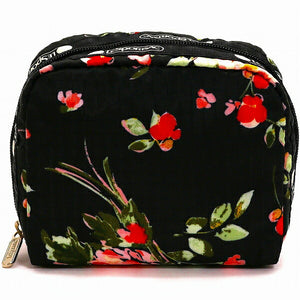 レスポートサック ポーチ レディース LeSportsac SQUARE COSMETIC GARDEN ROSE