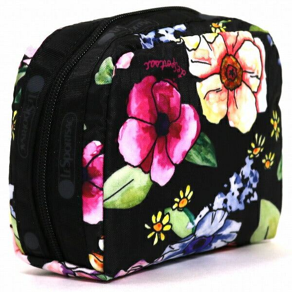 レスポートサック ポーチ レディース LeSportsac SQUARE COSMETIC MOONLIT GARDEN