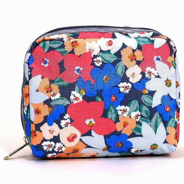 レスポートサック ポーチ レディース LeSportsac SQUARE COSMETIC SUNNY ISLE FLORAL